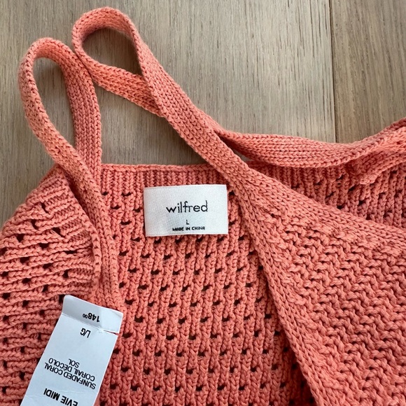 Aritzia Wilfred Evie Midi Crochet Dress - Picture 4 of 5